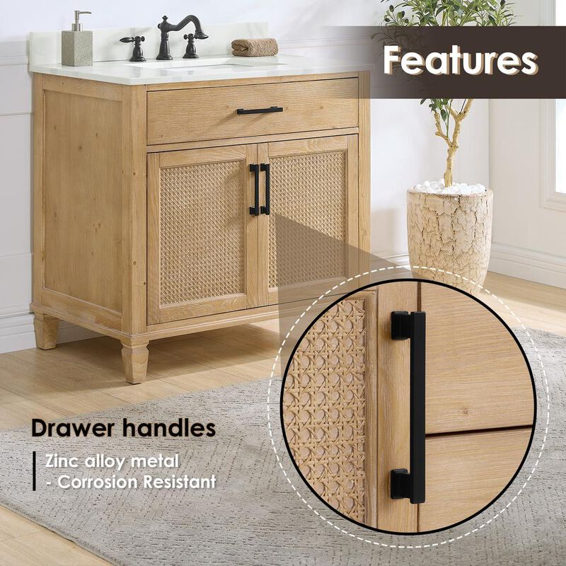 Altair Single Bathroom Cabinet Vanity Base without Top and Sink, no Mirror