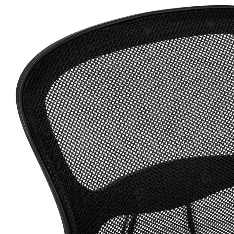 Monarch Specialties I 7260 Office Chair, Adjustable Height, Swivel, Ergonomic, Armrests, Computer Desk, Work, Juvenile, Metal, Mesh, Black, Contemporary, Modern