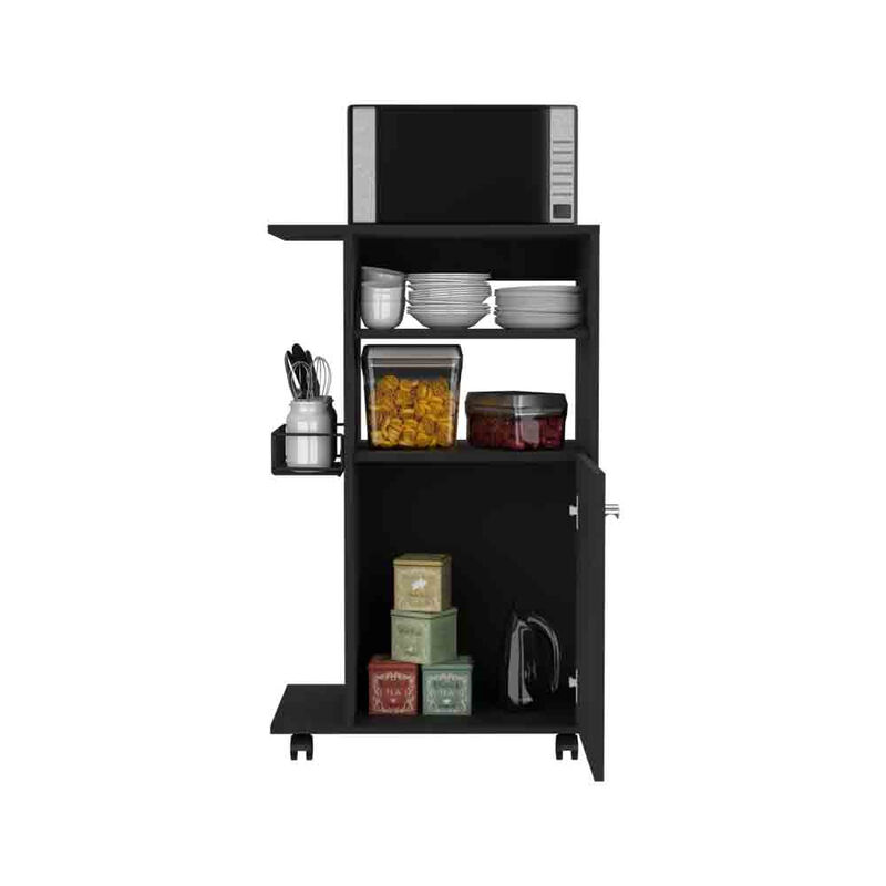 Kitchen Cart Kryot, Kitchen, Black