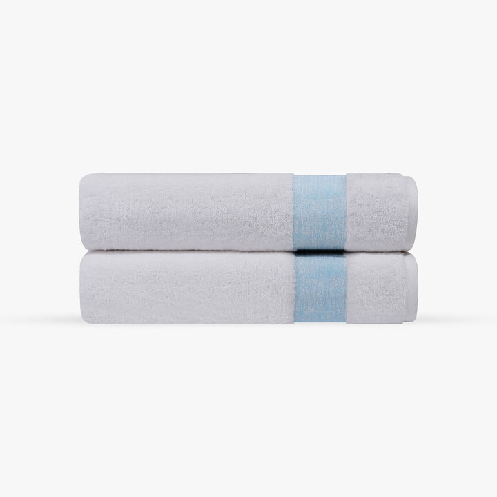 Pera 2 pcs Turkish Bath Towels Set