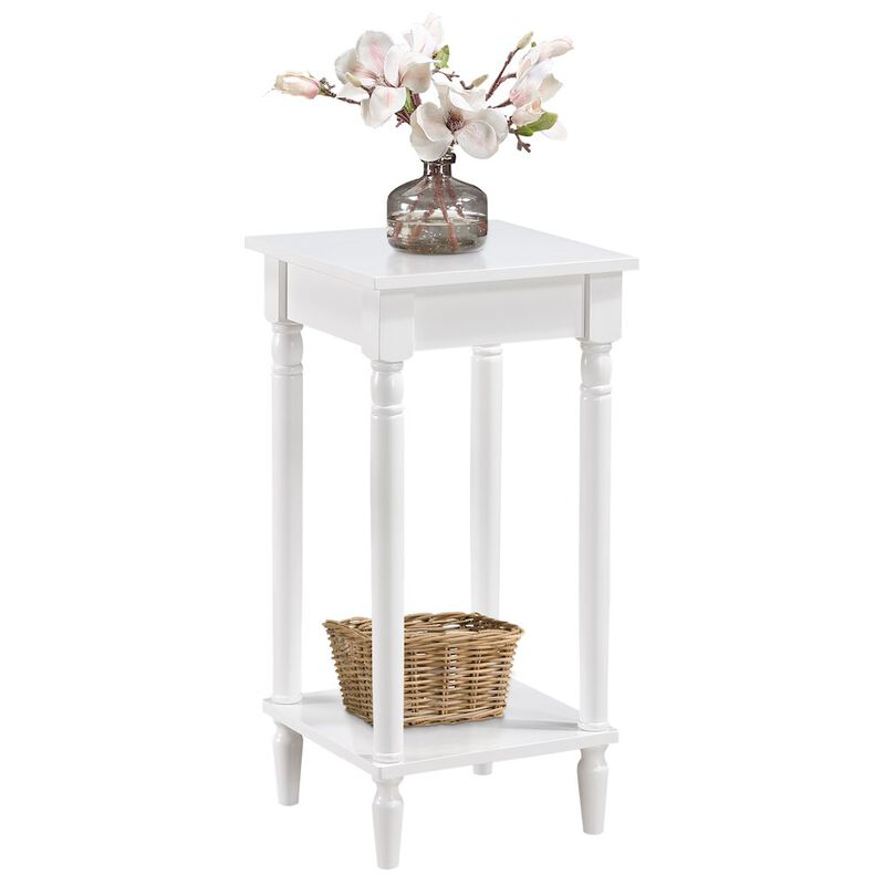 Convenience Concepts French Country Kim End Table with Shelf