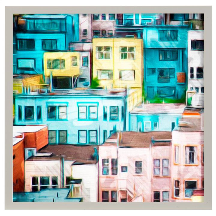 Looking At A Colorful City I