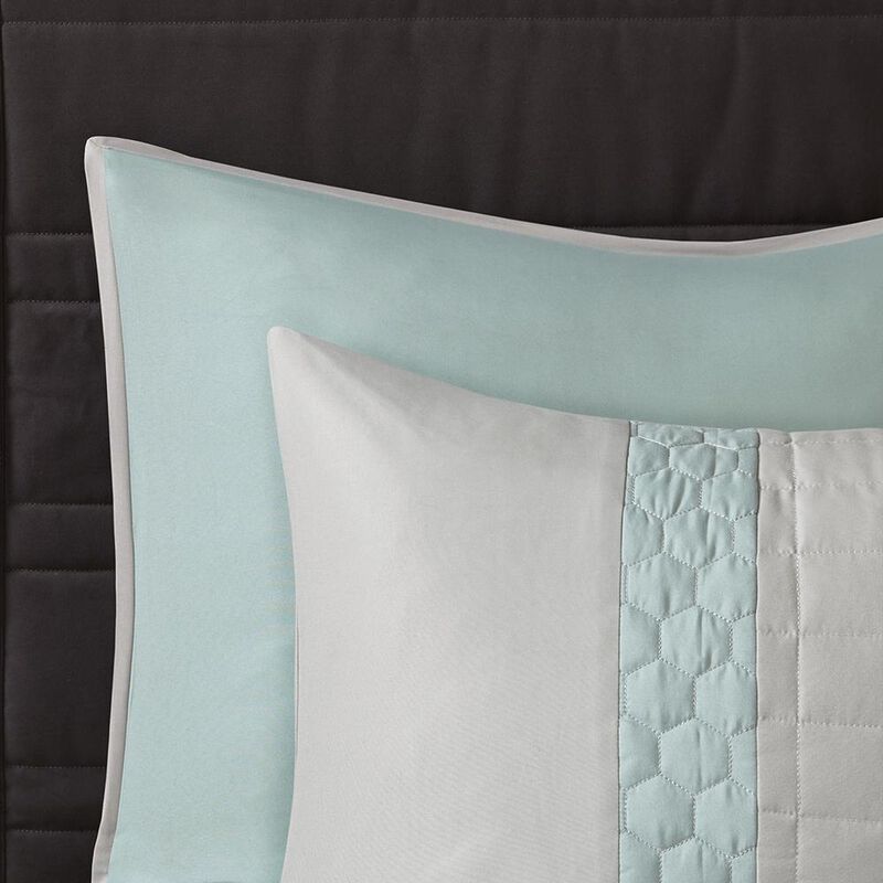 Belen Kox Tinsley Pintuck Details 8 Piece Comforter Set, Belen Kox