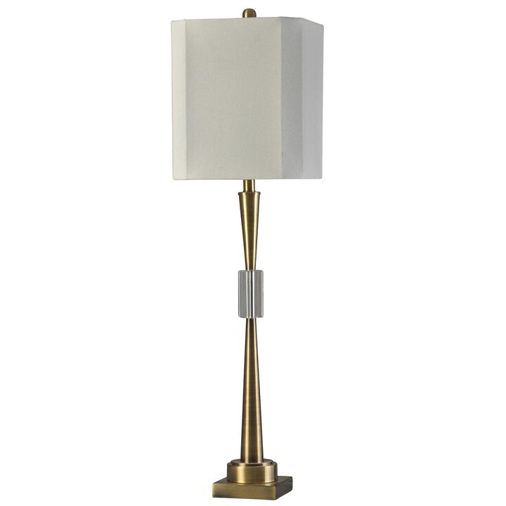 Steel & Crystal Table Lamp (Set of 2)