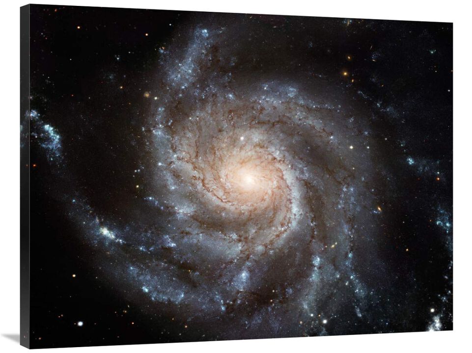 Messier 101 (M101)-Canvas Art-40x30