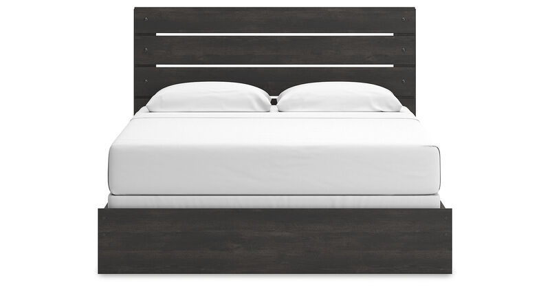 Delmorta King Panel Bed