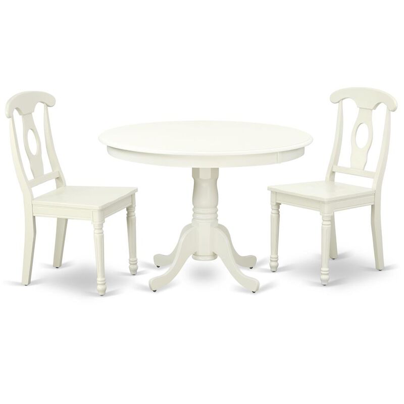 Dining Room Set Linen White