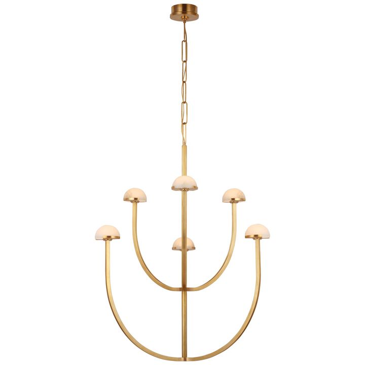 Pedra Lrg 2-Tier Chandelier
