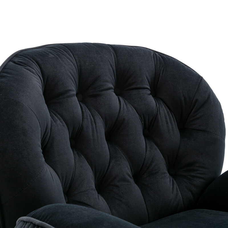 TV Chair Living room Chair with Ottoman