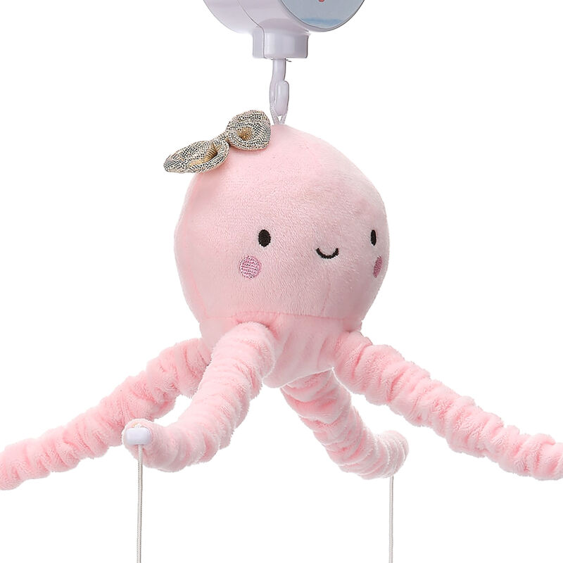Lambs & Ivy Sea Dreams Dolphin/Turtle Musical Baby Crib Mobile Soother Toy