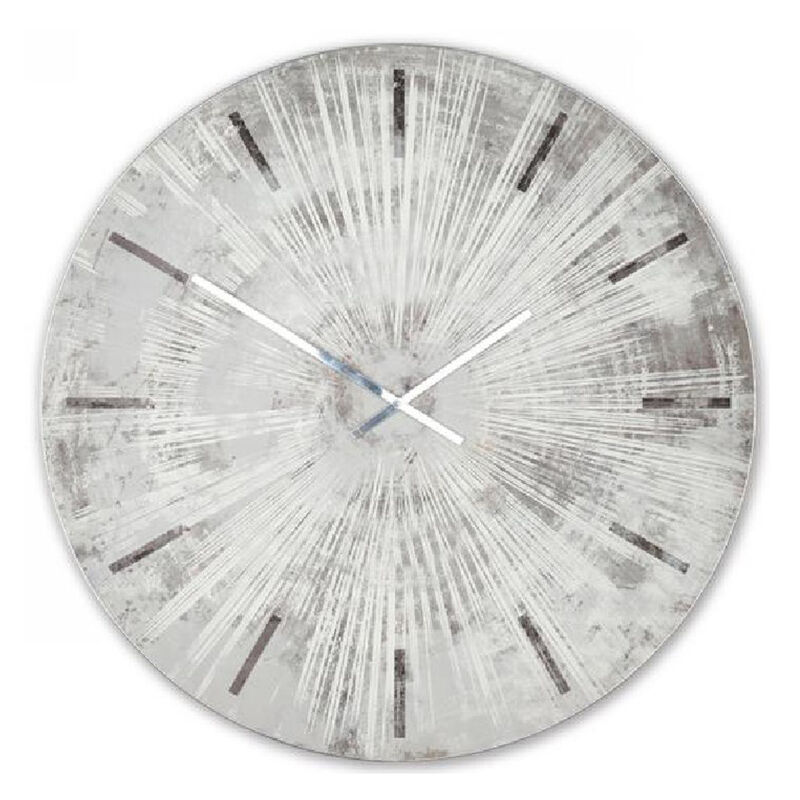 Gray Star Wall Clock