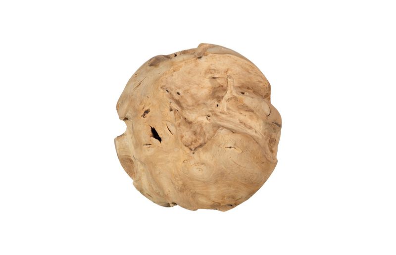 Teak Wood Large Ball