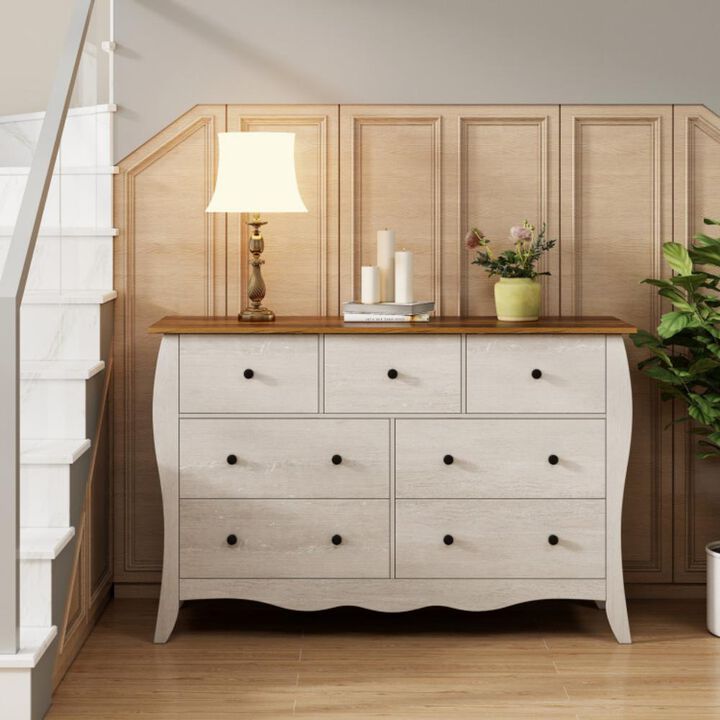 Closet Storage Organizer with 7 Folding Fabric Drawers for Efficient and Versatile Storage