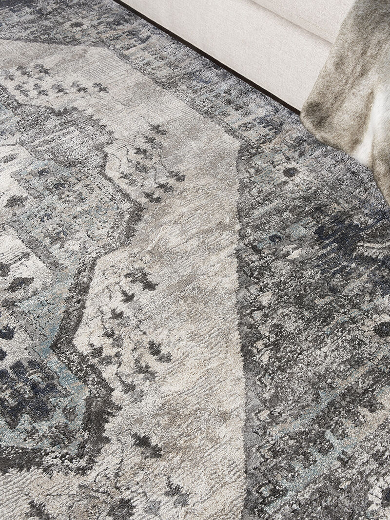 American Manor AMR02 Gray 3'11" x 5'11" Rug