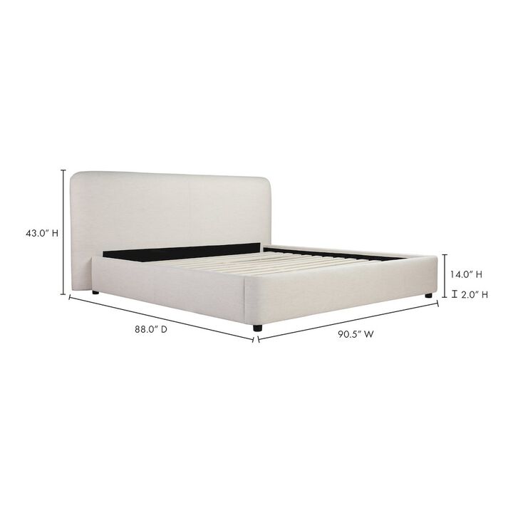 Moe's Home Collection Samara King Bed