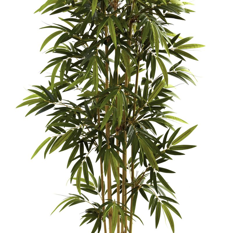 Nearly Natural 6-ft Bamboo Tree x 7 w/1024 Lvs