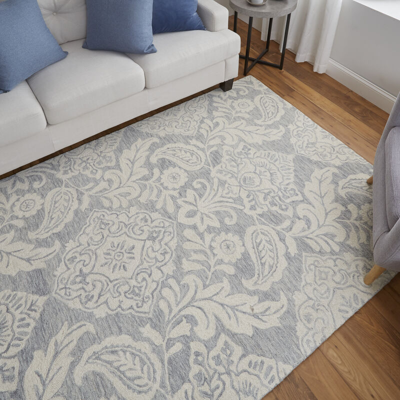 Belfort 8776F Blue/Ivory 8' x 10' Rug