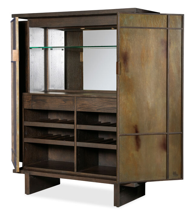 Shoji Bar Cabinet