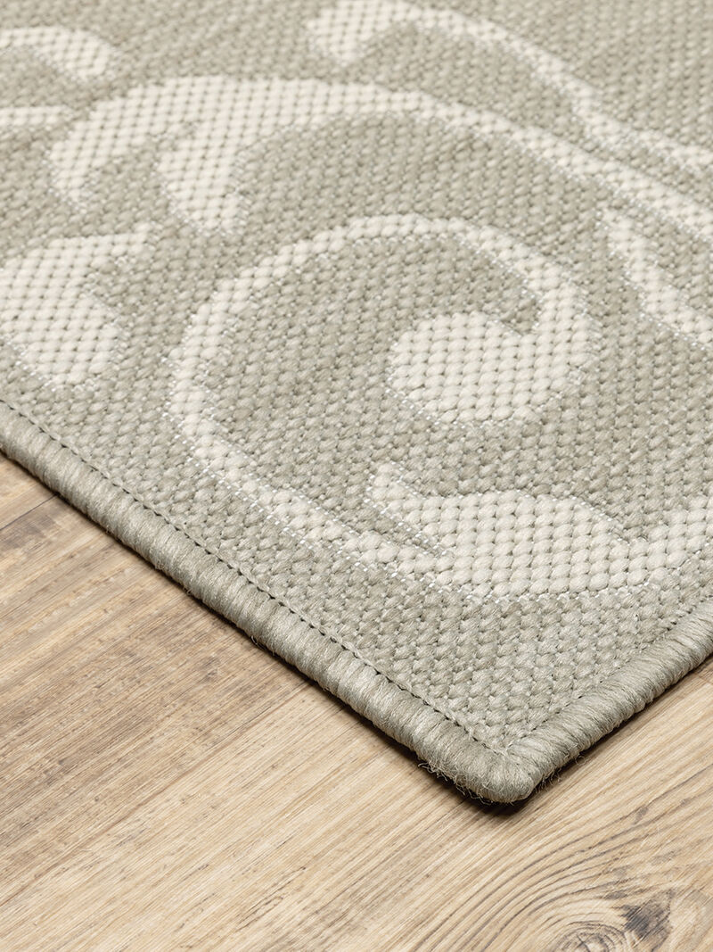 Portofino 3'3" x 5' Grey Rug