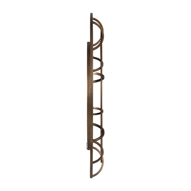 Metal Frame 28" Wall Mirror