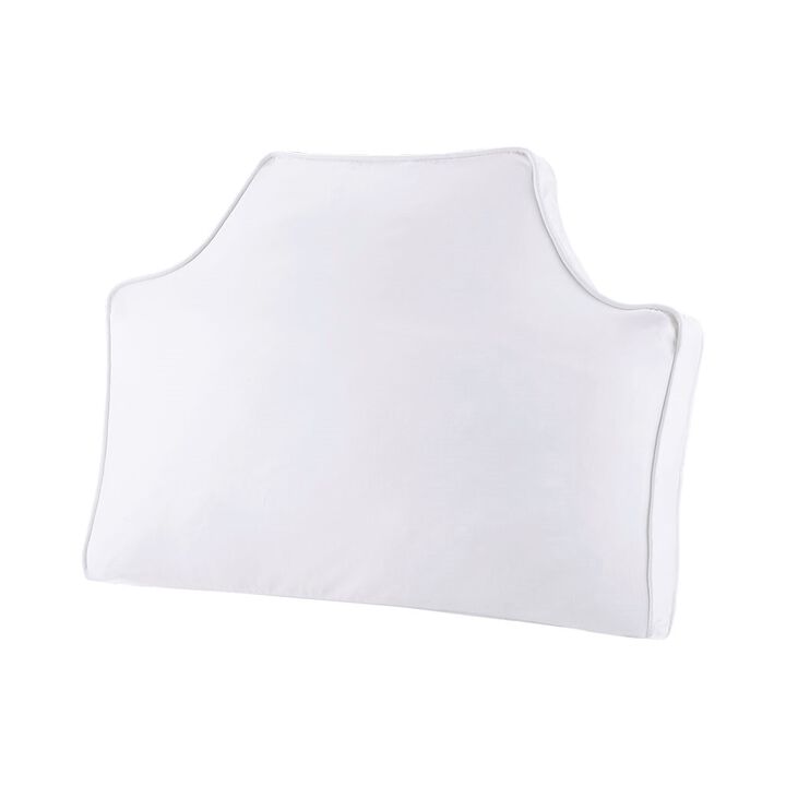 Gracie Mills Cypria Oversized 100% Cotton Canvas Headboard Pillow