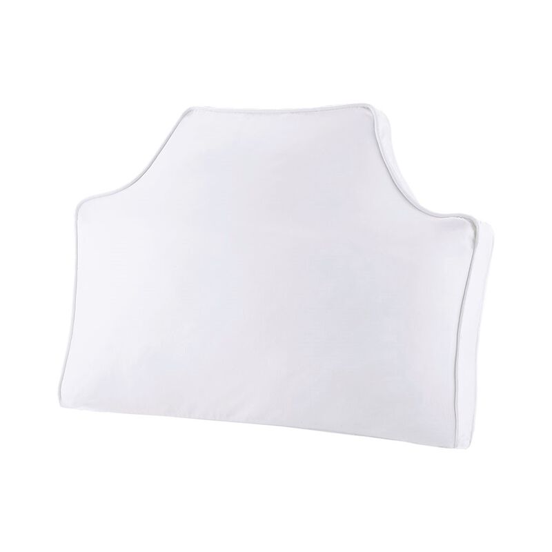 Gracie Mills Cypria Oversized 100% Cotton Canvas Headboard Pillow