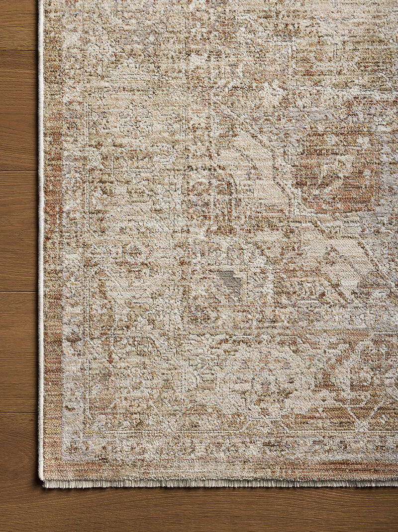 II Tabitha Natural/Clay 7'10" x 10' Area Rug by Loloi II