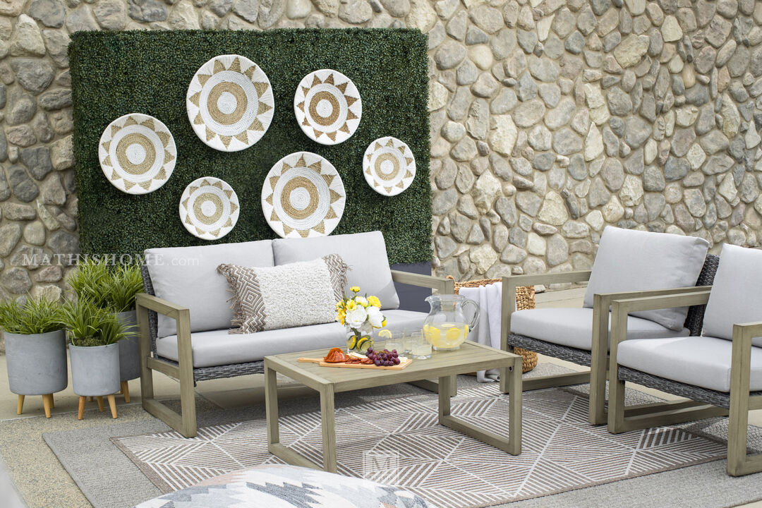 Boro Four-Piece Outdoor Patio Set