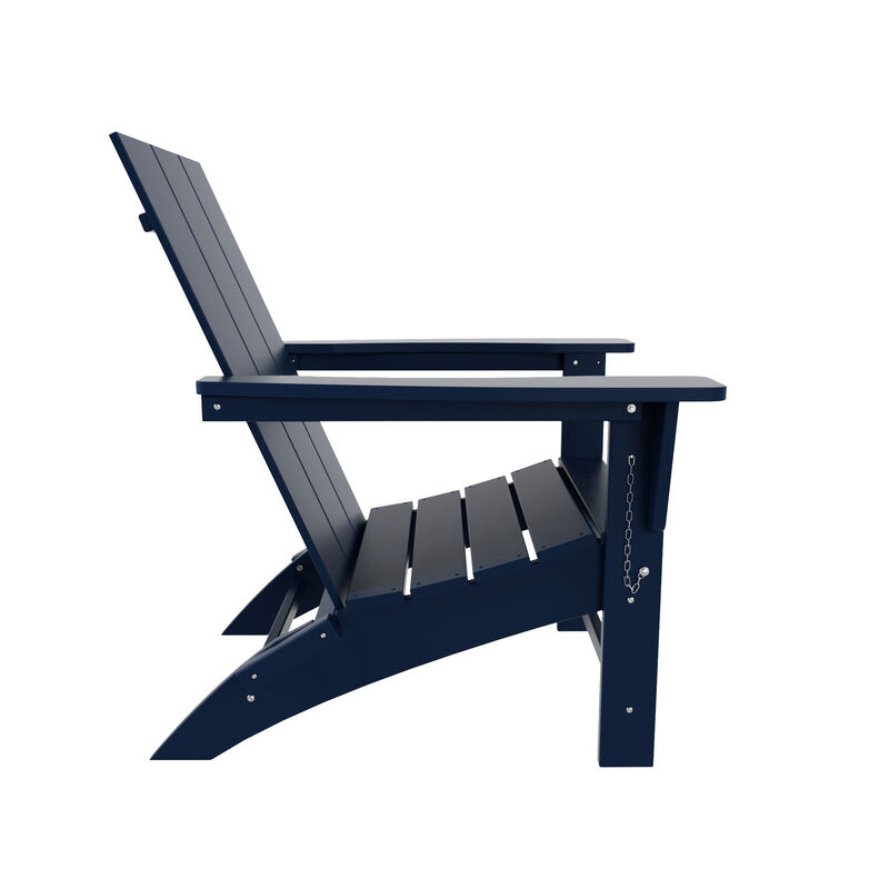 WestinTrends Modern Folding Adirondack Chair