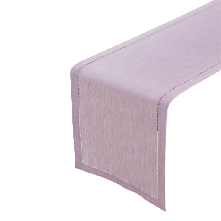 Solino Home 100% Pure Linen Table Runner 14 x 108 Inch | Milan