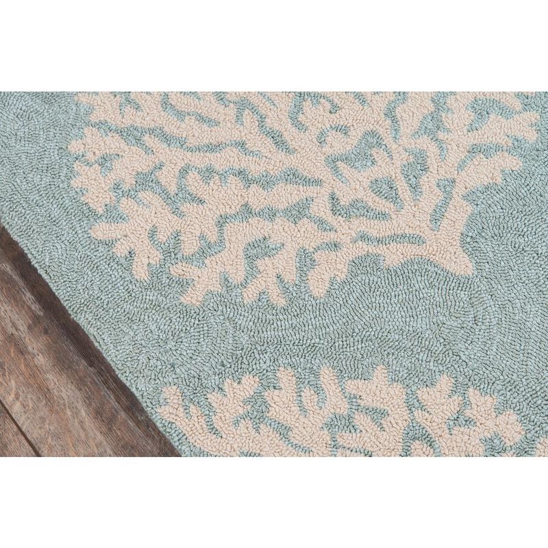 Momeni Contemporary Rectangle Area Rug, Blue, 3'9 X 5'9