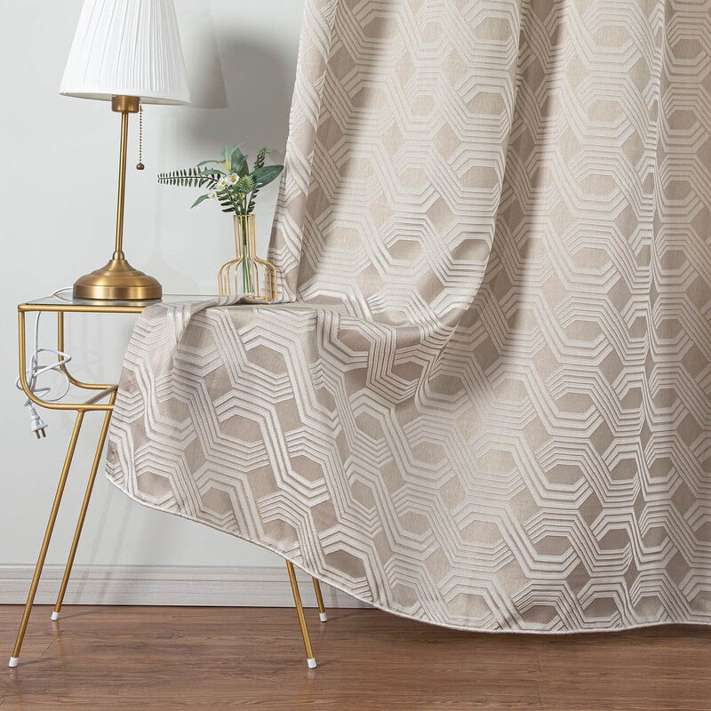 Dolce Mela Semi-Blackout Curtains Panel