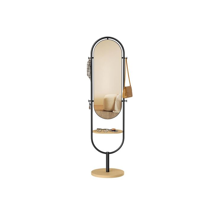 3-in-1 Full-Length Floor Mirror