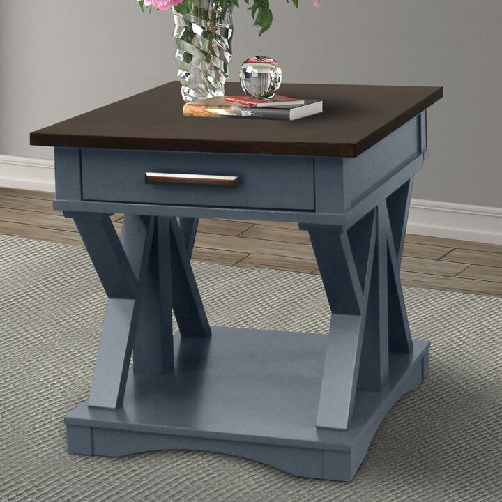 Parker House Furniture Parker House Americana Modern - Denim End Table