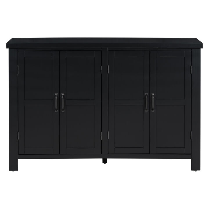 Merax 4-Door Storage Sideboard with Adjustable Shelves