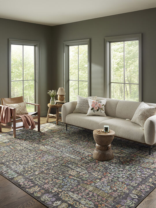 Maison MAO07 Charcoal 7'6" x 9'6" Rug