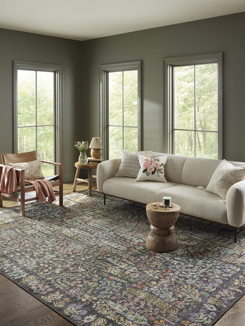 Maison MAO07 Charcoal 7'6" x 9'6" Rug
