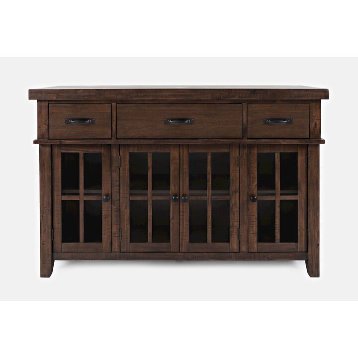 Jofran Mission Viejo Distressed 3 Drawer Server