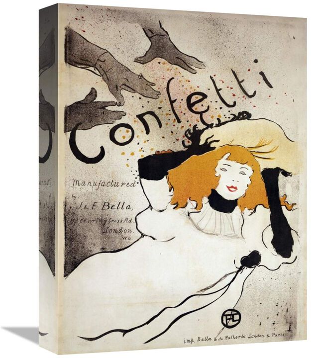 Confetti-Canvas Art-12x16