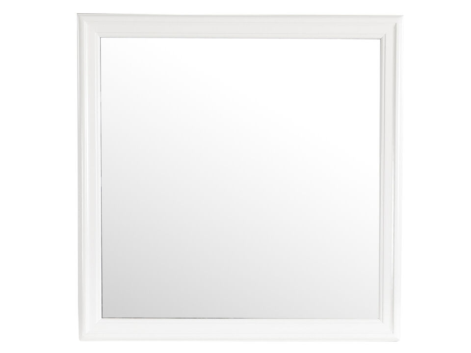 38 in. x 38 in. Classic Square Framed Dresser Mirror