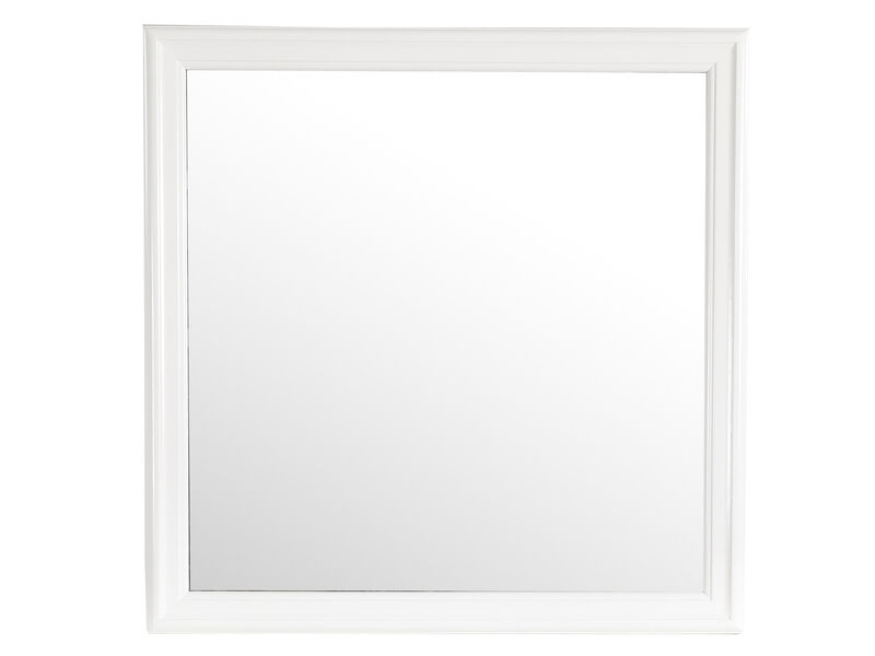 38 in. x 38 in. Classic Square Framed Dresser Mirror