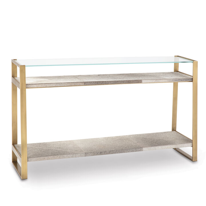 Andres Hair on Hide Console Table