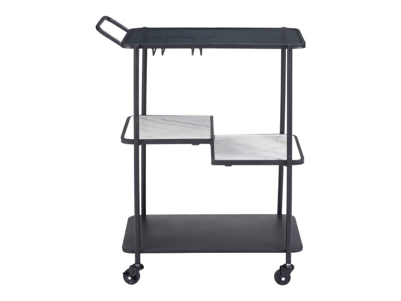 Constanza Bar Cart Black