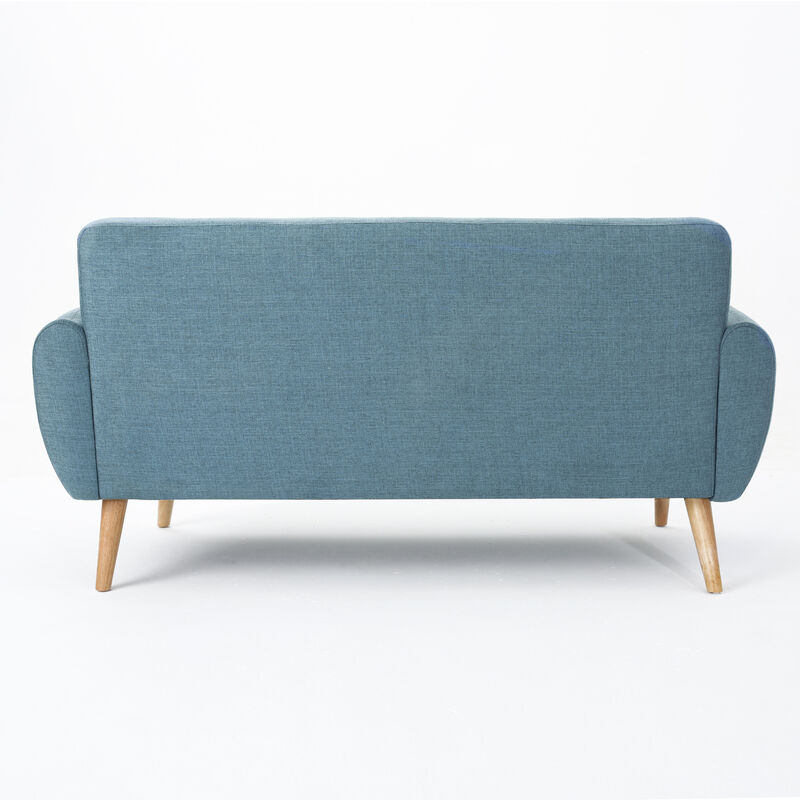 Merax Modern Fabric Loveseat Sofa