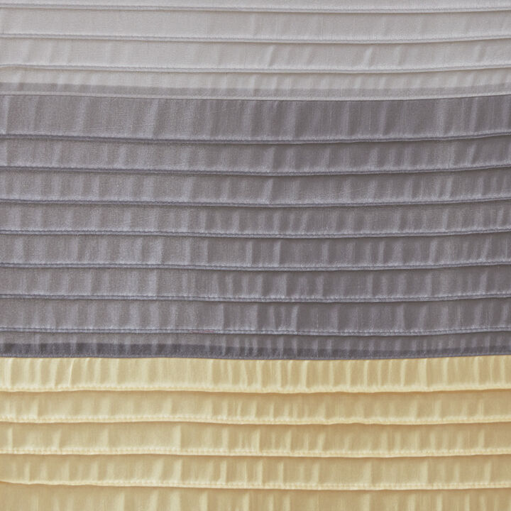 Gracie Mills Nixon Faux Silky Lightweight Shower Curtain