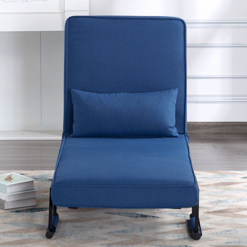 26 in. Polyester Single Size Sofa Bed