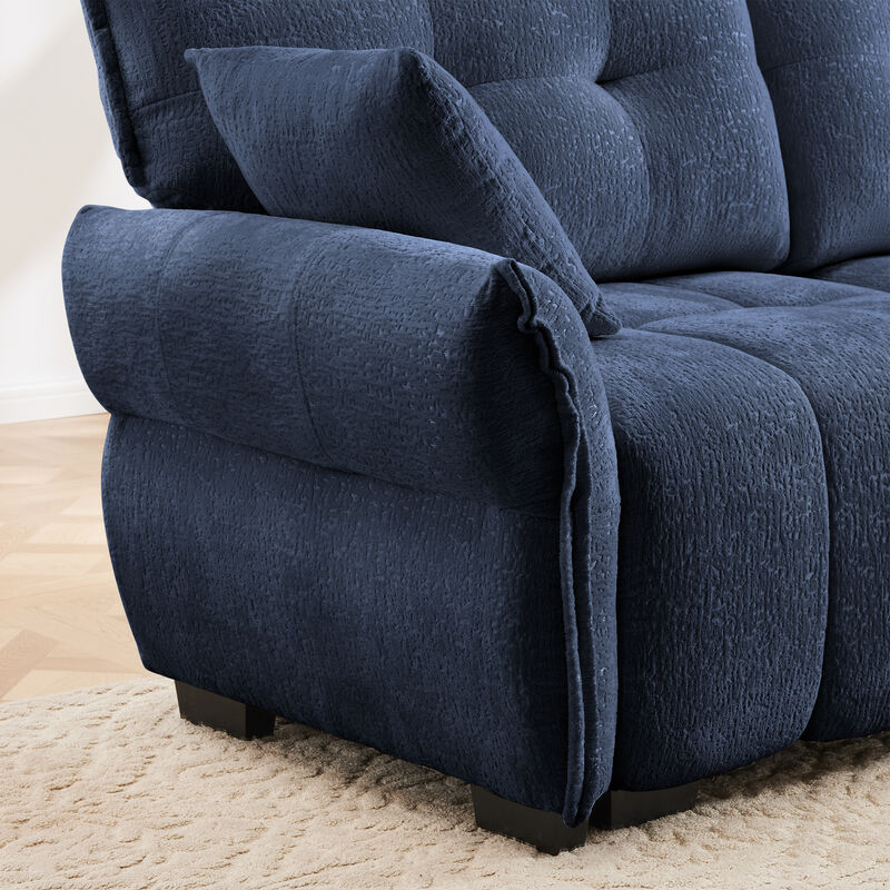 Merax Chenille Ergonomic  1- Seat Single Sofa for Living Room