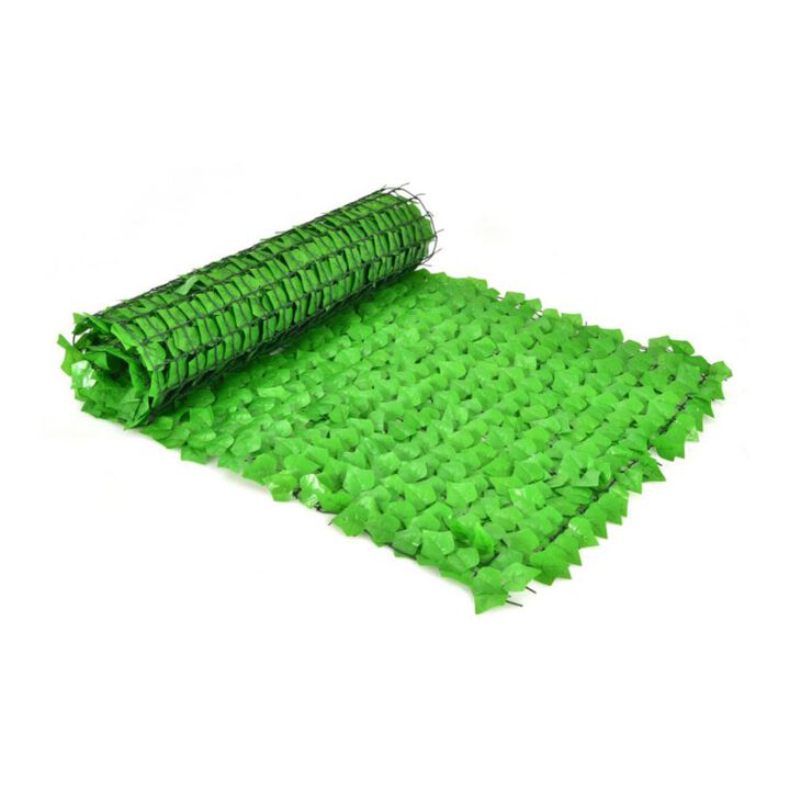 Hivvago 118 x 39 Inch Realistic Artificial Ivy Privacy Fence for Fence and Vine Decor