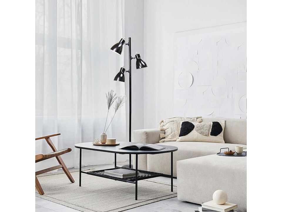 Light Tree Floor Lamp Black