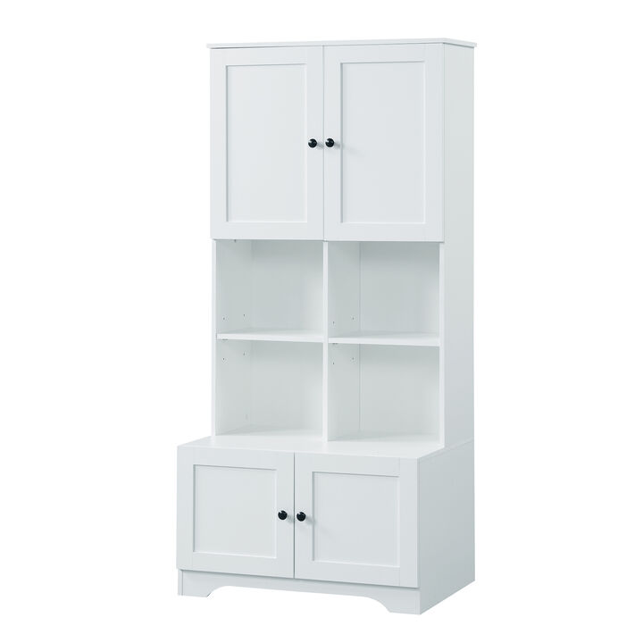 Merax Freestanding Bathroom Floor Storage Cabinet